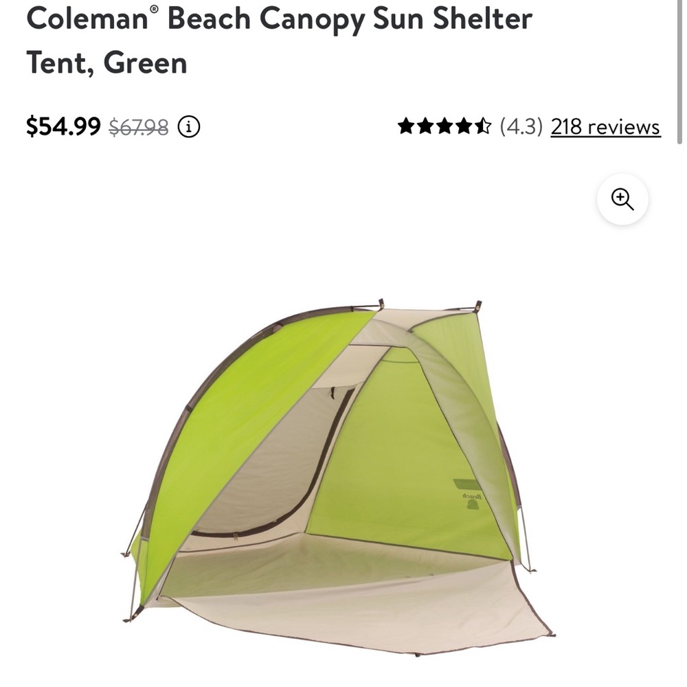 Beach tent